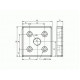 Talplemez - 60x60 - M16 - Fekete Talplemez - 60x60 - M16 - Fekete