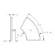 Zárókupak - R30x60 - 60 - Fekete Zárókupak - R30x60 - 60 - Fekete