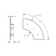 Zárókupak - R30x60 - 90 - Fekete Zárókupak - R30x60 - 90 - Fekete