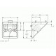 Sarokelem - 30x30 - Zn Sarokelem - 30x30 - Zn
