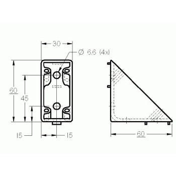 Sarokelem - 60x60 - Zn