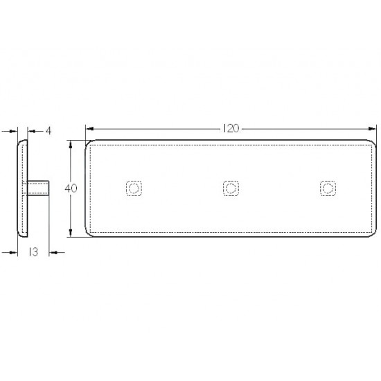 Zárókupak - 120x40 - Szürke