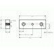 Talplemez - 120x40 - M10 - Alu Talplemez - 120x40 - M10 - Alu
