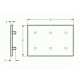 Zárókupak - 120x80 - Fekete Zárókupak - 120x80 - Fekete