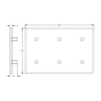 Zárókupak - 120x80 - Szürke