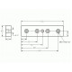 Talplemez - 160x40 - M12 - Alu Talplemez - 160x40 - M12 - Alu