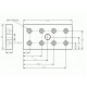 Talplemez - 160x80 - M20 - Alu Talplemez - 160x80 - M20 - Alu