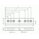 Talplemez - 200x40 - M16 - Alu Talplemez - 200x40 - M16 - Alu