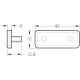Zárókupak - 40x16 - Szürke Zárókupak - 40x16 - Szürke
