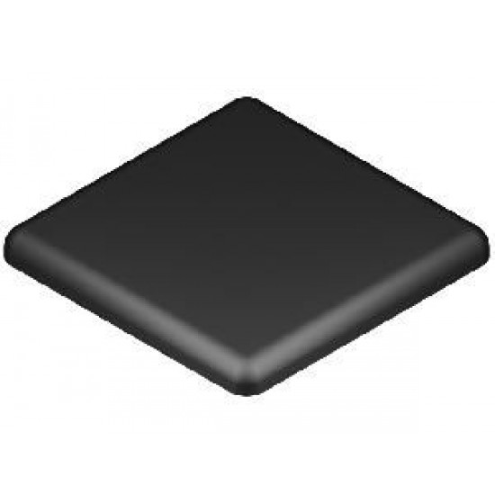 Zárókupak - 40x40 - Antisztatikus - Fekete