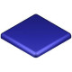Zárókupak - 40x40 - Kék Zárókupak - 40x40 - Kék