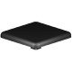 Zárókupak - 40x40 - ESD - Fekete Zárókupak - 40x40 - ESD - Fekete