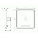 Zárókupak - 40x40 - Szürke Zárókupak - 40x40 - Szürke