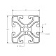 Aluprofil - 40x40 ECO Aluprofil - 40x40 ECO