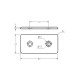 Zárókupak - 80x40 - Zn - Fekete Zárókupak - 80x40 - Zn - Fekete