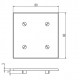Zárókupak - 80x80 - Fekete - V2 Zárókupak - 80x80 - Fekete - V2
