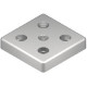 Talplemez - 80x80 - M16 - Alu Talplemez - 80x80 - M16 - Alu