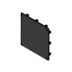 Kábelcsatorna - Zárókupak - 120x120 - Fekete Kábelcsatorna - Zárókupak - 120x120 - Fekete
