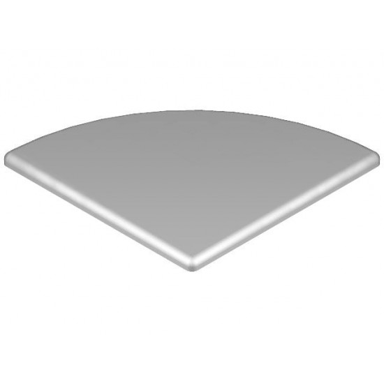 Zárókupak - R40-90° - Szürke