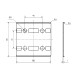 Tömítés - 80x80 - Pa - Szürke Tömítés - 80x80 - Pa - Szürke
