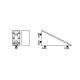 Sarokelem - 160x80 - Zn - Készlet - Szürke zárókupak Sarokelem - 160x80 - Zn - Készlet - Szürke zárókupak