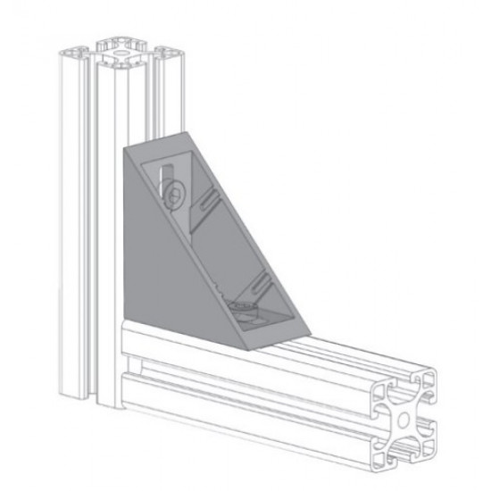 Sarokelem - 80x80 - Zn - V2