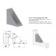 Sarokelem - 80x80 - Zn - V2 Sarokelem - 80x80 - Zn - V2