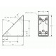 Sarokelem - 80x80 - Zn Sarokelem - 80x80 - Zn