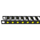 IRK60 Energialánc - 60x300 - R250 - Aluminíum - nyitható IRK60 Energialánc - 60x300 - R250 - Aluminíum - nyitható