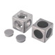 Kockaösszekötő - 40x40 - 3D - V2 Kockaösszekötő - 40x40 - 3D - V2