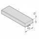 Koptató Profil mk 1040.03 - 40 x 15 Koptató Profil mk 1040.03 - 40 x 15