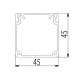 Aluprofil - 45x45 Kábelcsatorna profil Aluprofil - 45x45 Kábelcsatorna profil