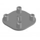 Zárókupak 30x30 - Fekete Zárókupak 30x30 - Fekete