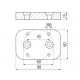 Talpelem - 90x60 - M6 Talpelem - 90x60 - M6
