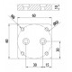 Talpelem - 60x60 - M6 Talpelem - 60x60 - M6