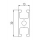 Aluprofil - 13x30 Aluprofil - 13x30