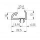 Aluprofil - 22,5-F Aluprofil - 22,5-F