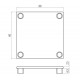 Zárókupak - 60x60 - Szürke Zárókupak - 60x60 - Szürke