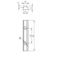 Összekötő elem M6 - L=160mm Összekötő elem M6 - L=160mm