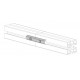 Összekötő elem M6 - L=160mm Összekötő elem M6 - L=160mm