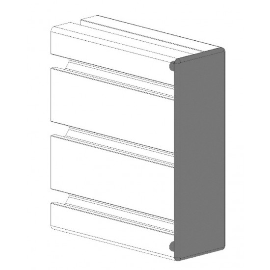 Zárókupak - 120x40 - Szürke