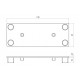 Zárókupak - 120x45 - Szürke Zárókupak - 120x45 - Szürke