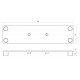 Zárókupak - 180x45 - Szürke Zárókupak - 180x45 - Szürke