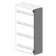 Zárókupak - 180x45 - Szürke Zárókupak - 180x45 - Szürke