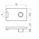 Zárókupak - 32x18 - Szürke Zárókupak - 32x18 - Szürke