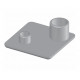 Zárókupak - 32x32-2N90 - Szürke Zárókupak - 32x32-2N90 - Szürke