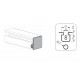 Zárókupak - 32x32-2N90 - Szürke Zárókupak - 32x32-2N90 - Szürke