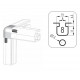 Kockaösszekötő - 32x32-R90-3d - Készlet Kockaösszekötő - 32x32-R90-3d - Készlet