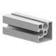 Aluprofil - 40x40 Két oldalon zárt - 90° Aluprofil - 40x40 Két oldalon zárt - 90°
