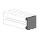 Zárókupak - 40x40 - Szürke Zárókupak - 40x40 - Szürke